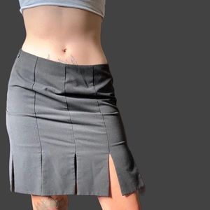 WHBM split midi skirt